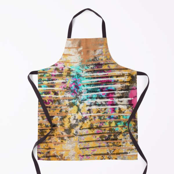Item preview, Gold and Pink Abstract with Blue Accents designed and sold by Jessielee72.