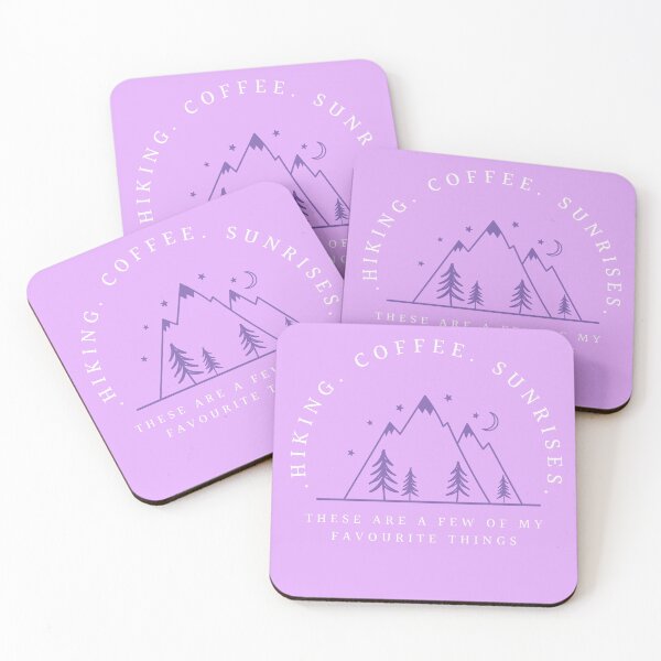 Item preview, Hiking Coffee Sunrises - a few of my favourite things  designed and sold by TeeKid.