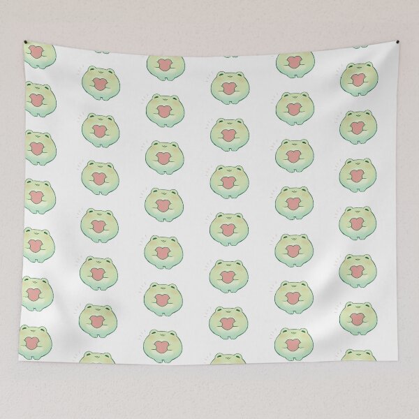 Item preview, Cute Loving Green frog  designed and sold by zoecrossett.