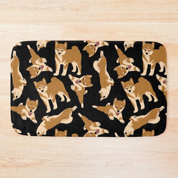 Item preview, shiba inu pattern designed and sold by scribbli.