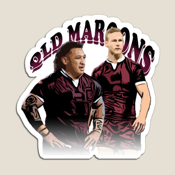 Item preview, Queensland Maroons designed and sold by FootyCreative.