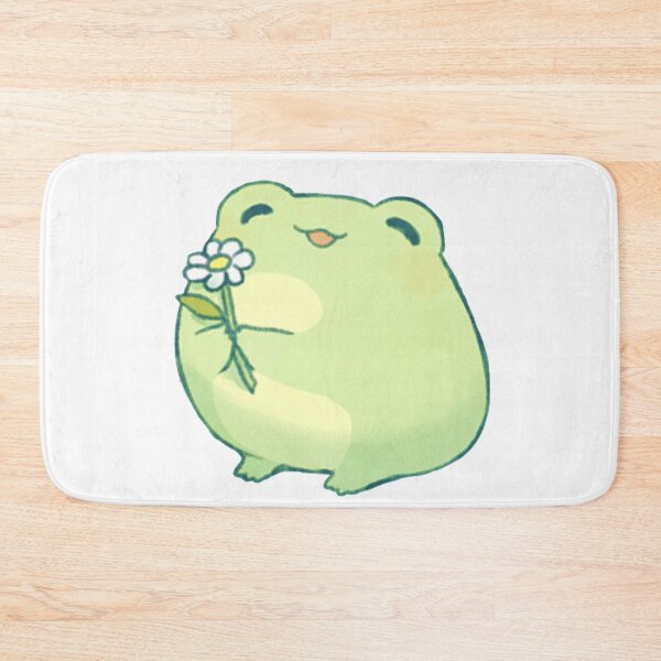 Item preview, Cute Flower Green frog  designed and sold by zoecrossett.