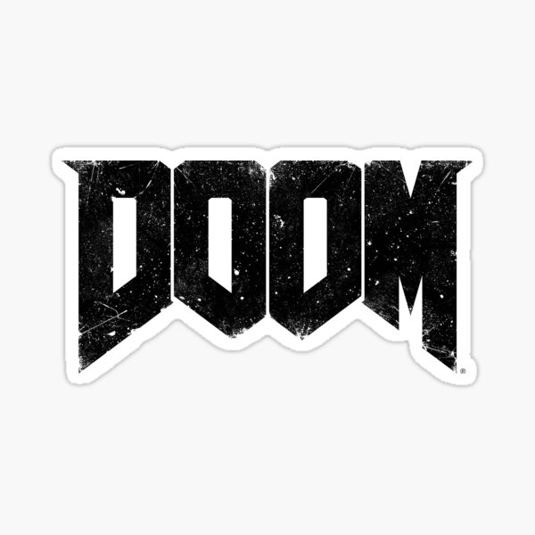 DOOM - Logo Sticker