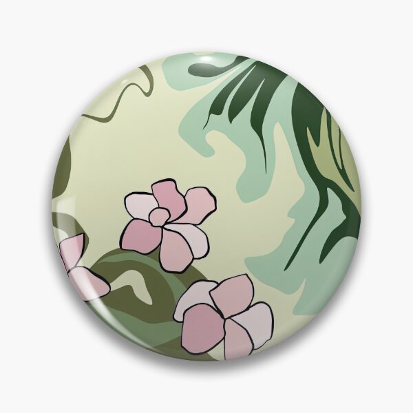 Item preview, Flowy Scandi folk floral design, Flowy Floral, Floral Design designed and sold by graphic-genie.