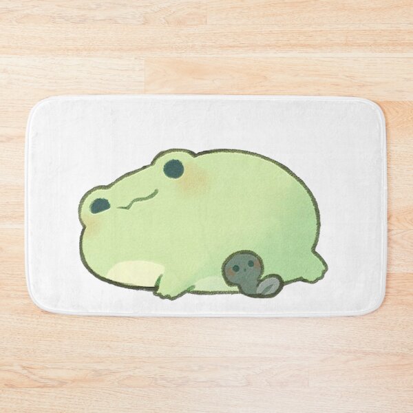 Item preview, Cute Green frog with Tadpole designed and sold by zoecrossett.