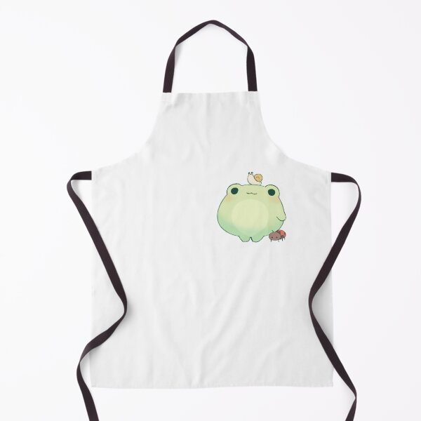 Item preview, Cute Green frog with Snail and Ladybug designed and sold by zoecrossett.