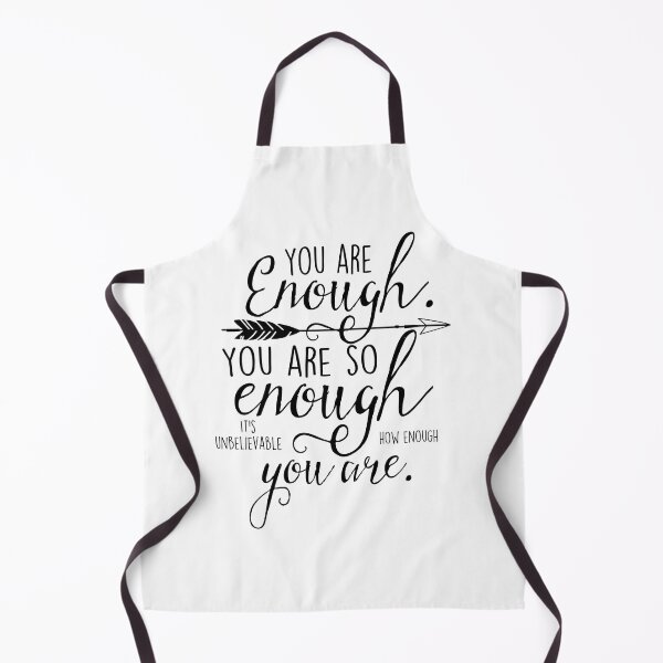 Item preview, "You are enough" Inspirational quote designed and sold by SouthPrints.