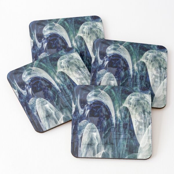 Item preview, Silhouettes With Masks/ Abstract Illustration  designed and sold by drozdovs16.