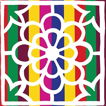 Artwork thumbnail, Colorful pattern by Geunah