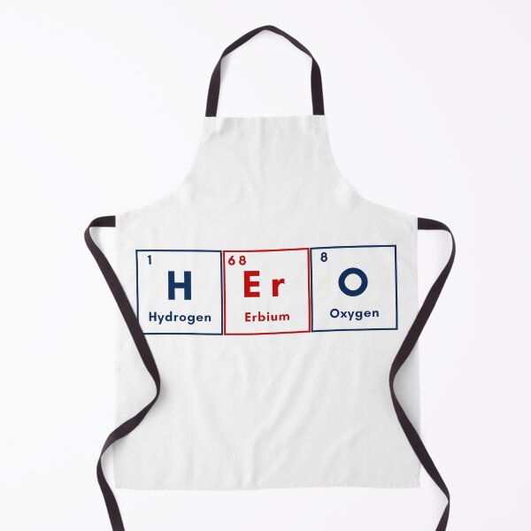 Item preview, H Er O - Hero with Chemistry designed and sold by SaamyaTyagi.