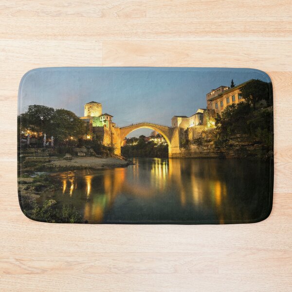 Item preview, Stari Most by night  designed and sold by hawkie.