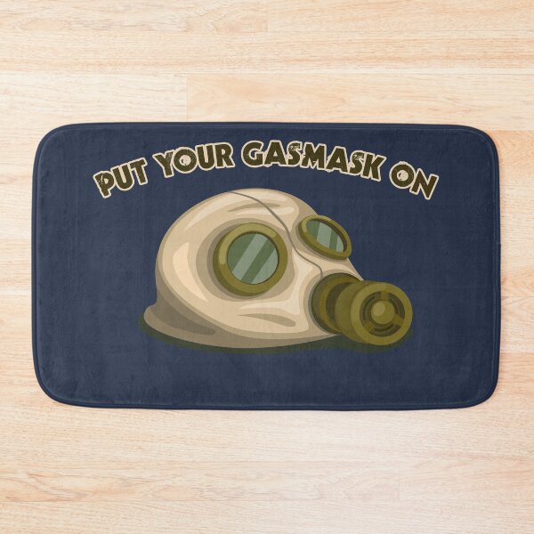 Item preview, Put Your Gasmask On - Beige Vintage Gasmask designed and sold by Chubuter.