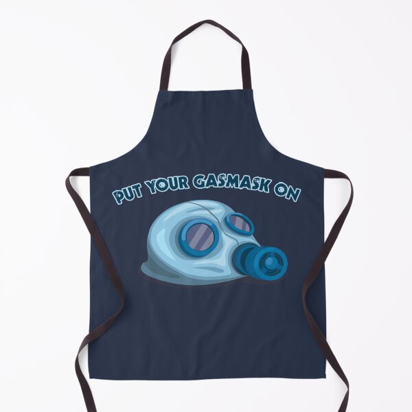 Item preview, Put Your Gasmask On - Blue Vintage Gasmask designed and sold by Chubuter.