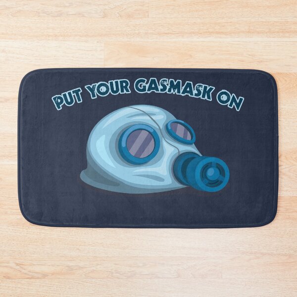 Item preview, Put Your Gasmask On - Blue Vintage Gasmask designed and sold by Chubuter.