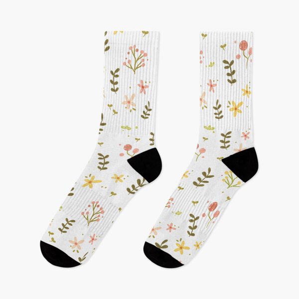 Item preview, Kisah (Pink and Yellow) Flower Pattern designed and sold by Insidelilflower.