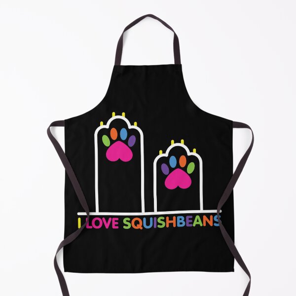 Item preview, Colorful I Love Squishbeans Cat Paws designed and sold by KittyCotton.