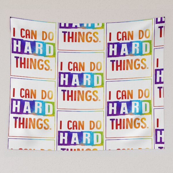 Item preview,  Growth mindset | I can do hard things designed and sold by SouthPrints.