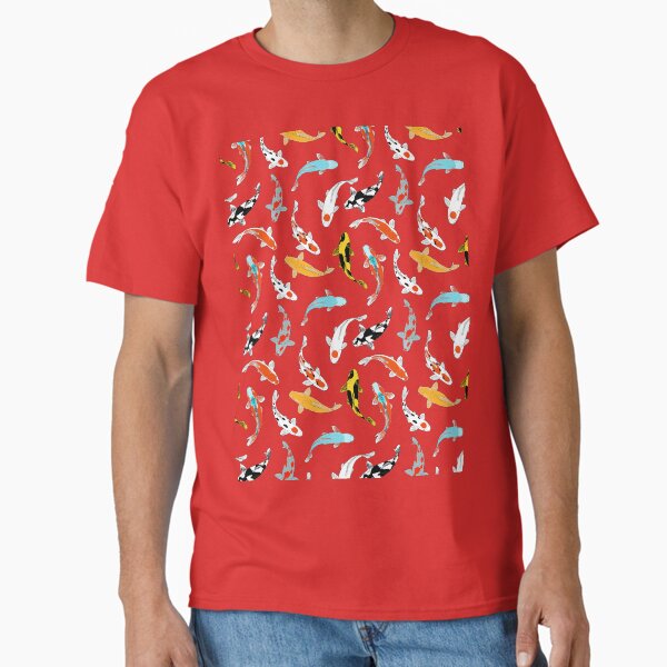 Item preview, Koi Fish | Seamless Pattern | Koi Design | Maroon designed and sold by Koiartsandus.
