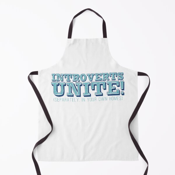 Item preview, Introverts Unite! (separately, in your own homes obvs) designed and sold by SouthPrints.