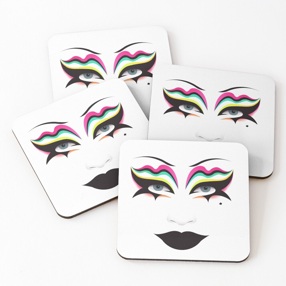 Item preview, Coasters (Set of 4) designed and sold by RikDrawsThings.