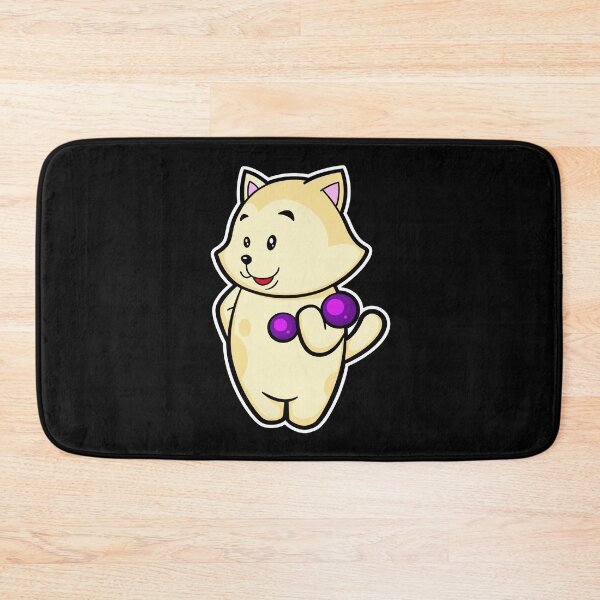 Item preview, Cat Bodybuilder Dumbbell Bodybuilding designed and sold by Snabdesign84.