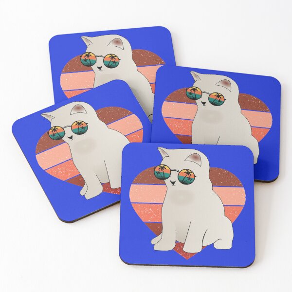 Item preview, CATS WEARING SUNGLASSES (SUNSET EDITION) designed and sold by UnboundFull.
