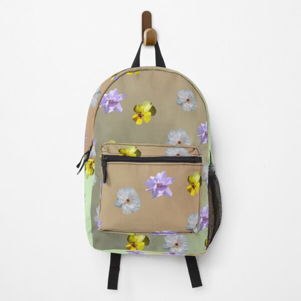 Item preview, Floral Pattern -( Mint and Brown Gradient Background) designed and sold by MulesParty.