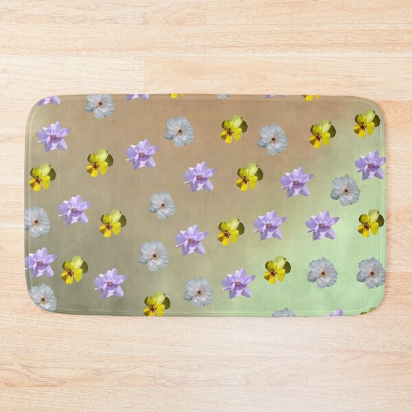Item preview, Floral Pattern -( Mint and Brown Gradient Background) designed and sold by MulesParty.