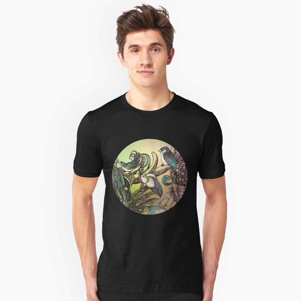 Three birds Slim Fit T-Shirt