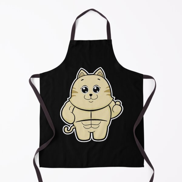 Item preview, Cat as Bodybuilder with Six pack designed and sold by Snabdesign84.
