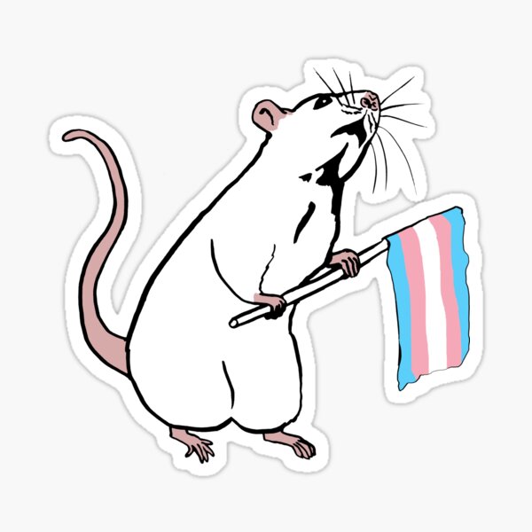 Deadlift Rat Sticker for Sale by teaandink