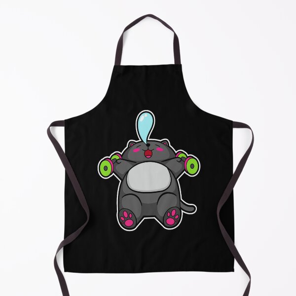 Item preview, Cat at chest training with Dumbbells designed and sold by Snabdesign84.