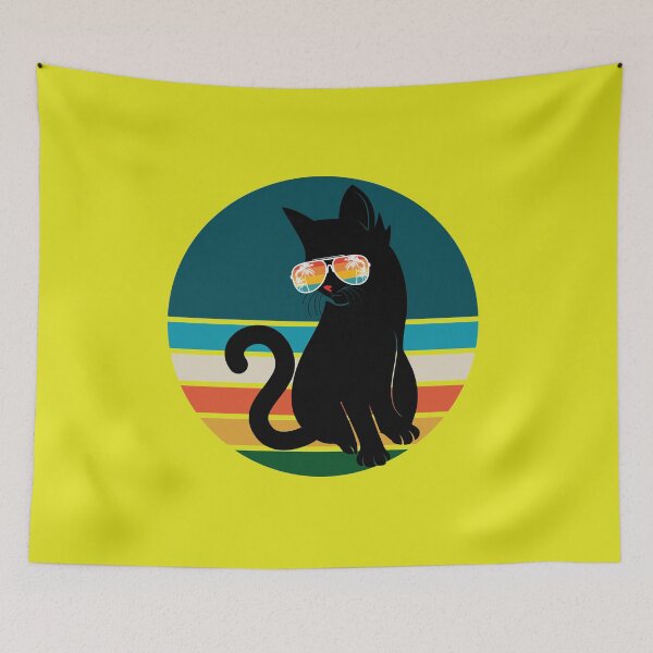Item preview, CATS WEARING SUNGLASSES (SUNSET EDITION) designed and sold by UnboundFull.