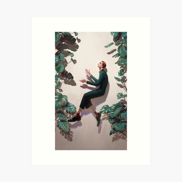 Item preview, "Editorial" piece art print designed and sold by AdelheitA.