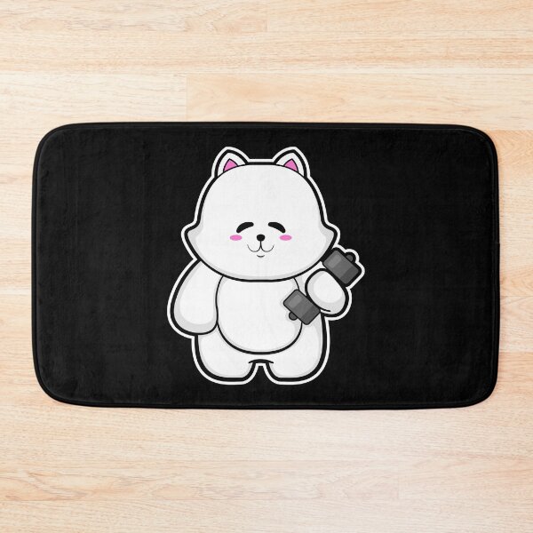 Item preview, Cat Bodybuilder Dumbbell Bodybuilding designed and sold by Snabdesign84.