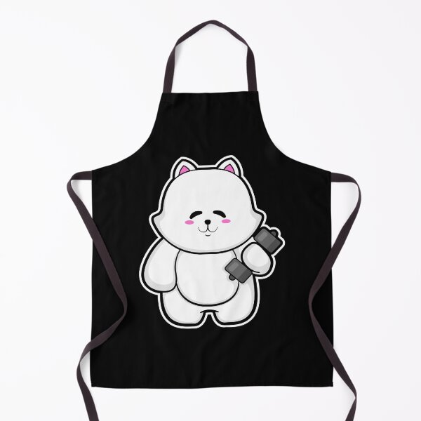 Item preview, Cat at Fitness with Dumbbell designed and sold by Snabdesign84.