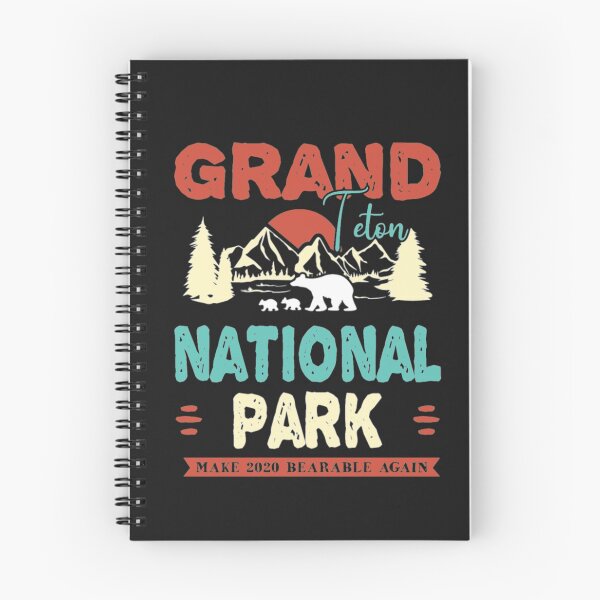 Artikelvorschau, Grand Teton National Park Natur Camping Kleidung entworfen und verkauft von Clavitaps.