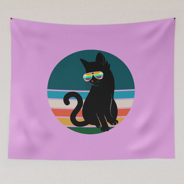Item preview, CATS WEARING SUNGLASSES (SUNSET EDITION) designed and sold by UnboundFull.