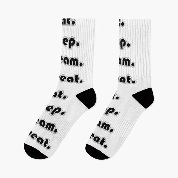 Item preview,  Inspirational text "Eat. Sleep.Dream.Repeat" on the white background designed and sold by IraNiva.