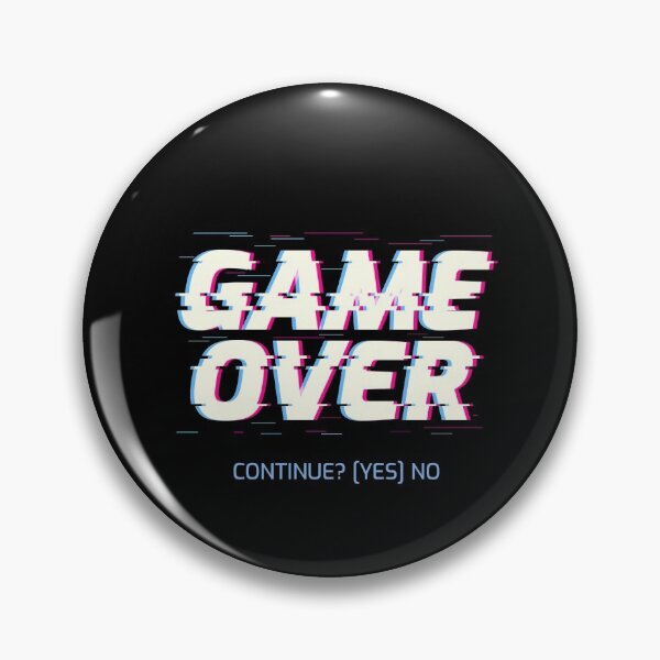 Item preview, Game over designed and sold by Hoetoons.