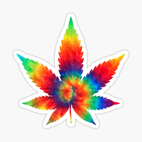 cannabis, weed, marijuana, high Sticker