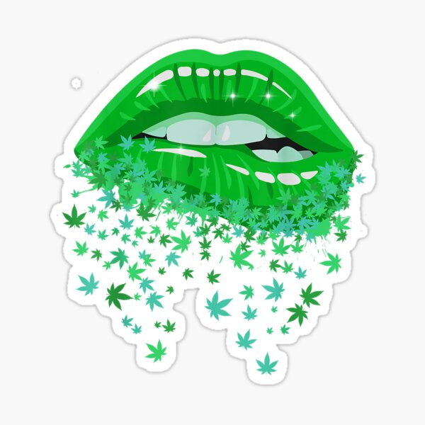 cannabis, weed, marijuana, high, 420, drugs, joint, pot Sticker