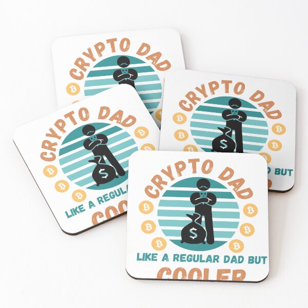 Item preview, Crypto Dad Like A Regualr Dad But Cooler designed and sold by Bangnaster.