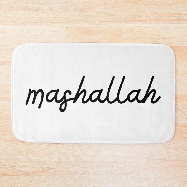 Item preview, mashallah - black designed and sold by habibitravels.