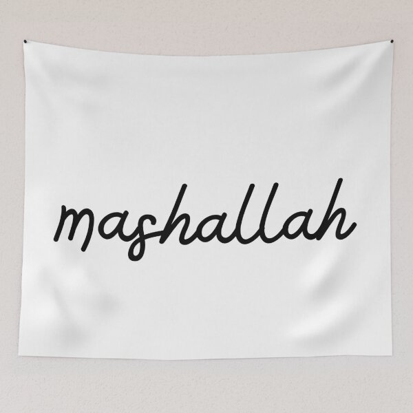 Item preview, mashallah - black designed and sold by habibitravels.