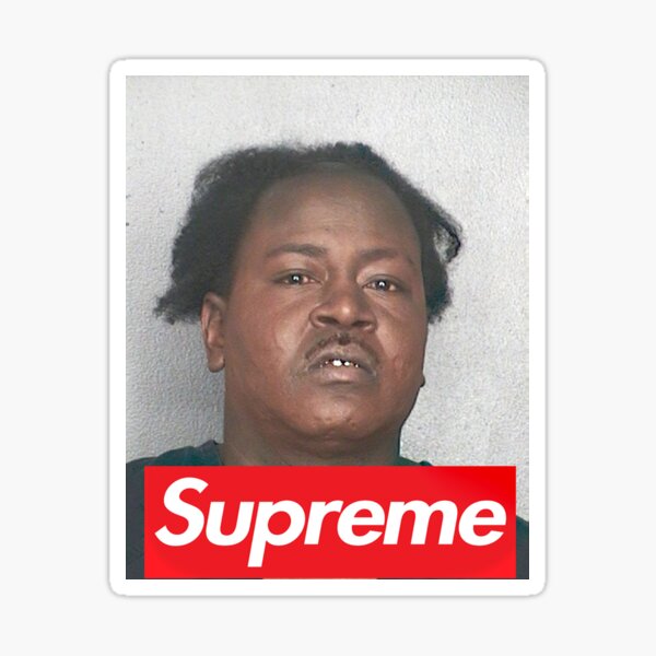 "Trick Daddy mugshot" Sticker by IceSobek | Redbubble
