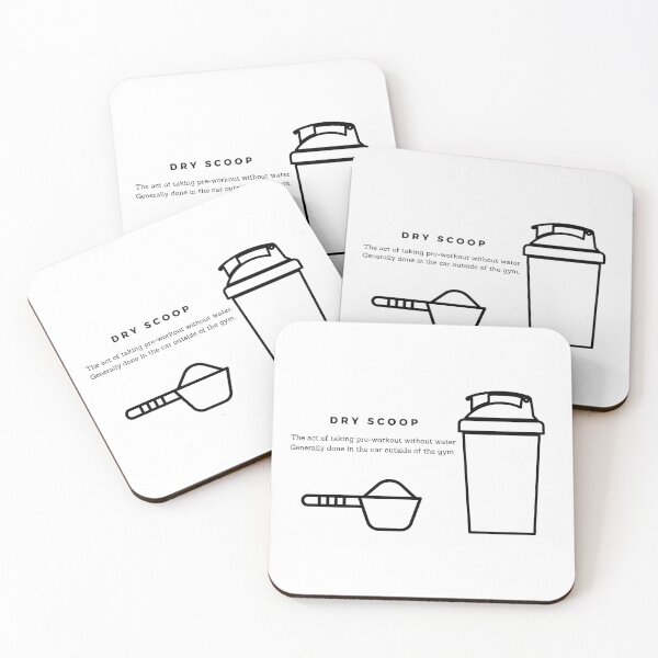 Item preview, Pre-workout Dry Scoop Print designed and sold by dreamlounge.