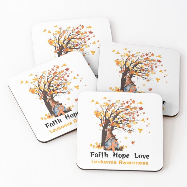 Item preview, Leukemia Awareness Faith Hope Love designed and sold by GennieShop.