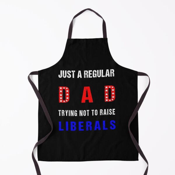 Item preview, America Flag Just a Regular Dad Trying Not To Raise Liberals 4th of July Father's Day Shirts designed and sold by midodesign20.