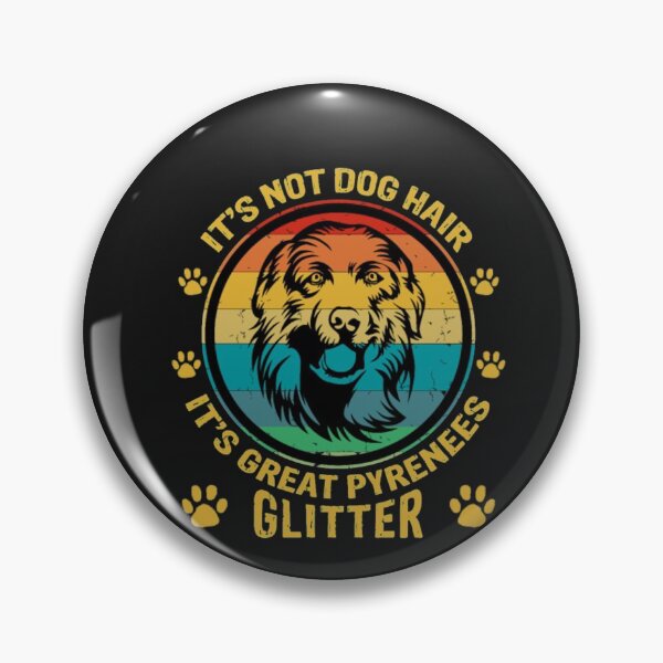 Item preview, Glitter Great Pyrenees Dog Hair Love T-Shirt  designed and sold by StarcyWol.